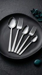 Taç Felina Nida 60 Parça 12 Kişilik Çatal Kaşık Seti