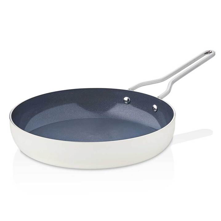 Taç Sera Feel Yanmaz Yapışmaz Seramik Tava 26 Cm / Beyaz