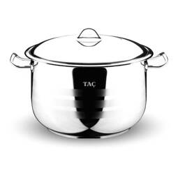 Taç Bengü Pro Paslanmaz Çelik 41 Cm Derin Tencere 31 Litre