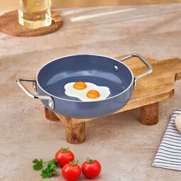 Taç Sera Feel Seramik Yanmaz Yapışmaz Sahan 22 cm / Gri