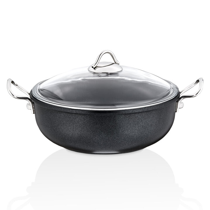 Taç Corvina 30 Cm Döküm Derin Tencere