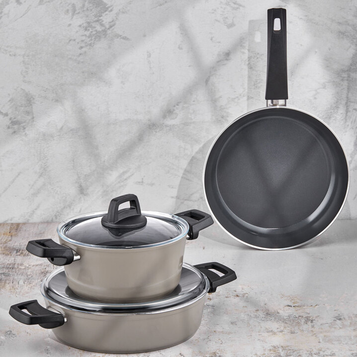 Taç Serana Seramik 5 Parça Tencere Seti