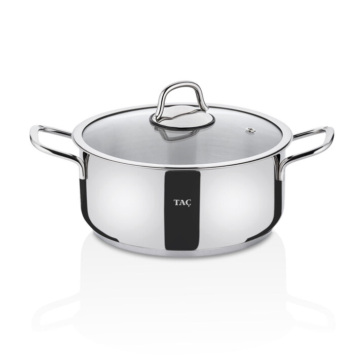 Taç Bengü Pro 6 Parça Çelik Tencere Seti