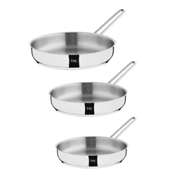 Taç Bengü Pro 3 Parça Çelik Tava Seti