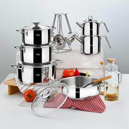  Pro Steel 15 Parça Çelik Çeyiz Seti