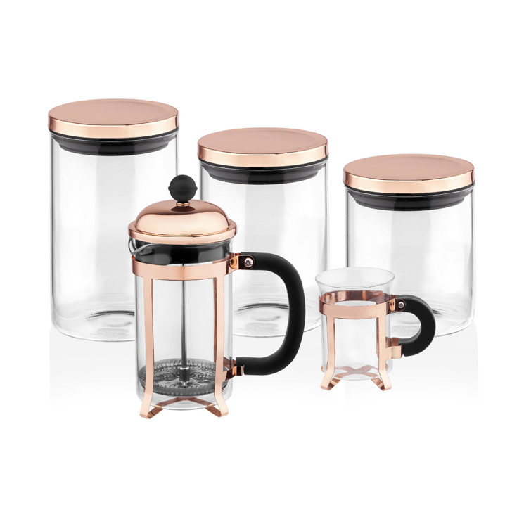 Taç Aloha 5 Parça French Press Seti