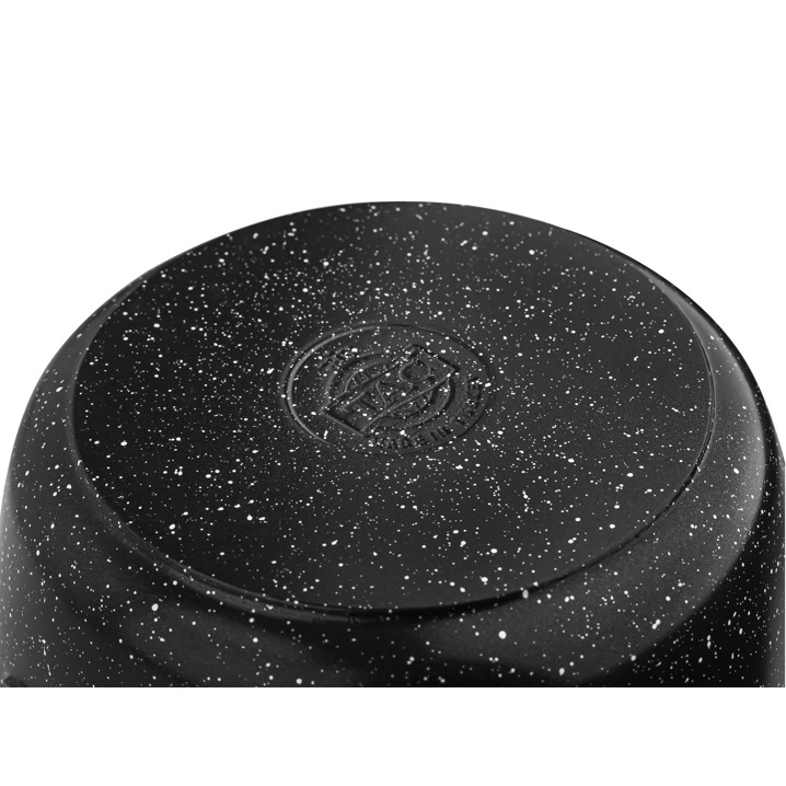 Taç Gravita Döküm Derin Tencere 22 cm Siyah