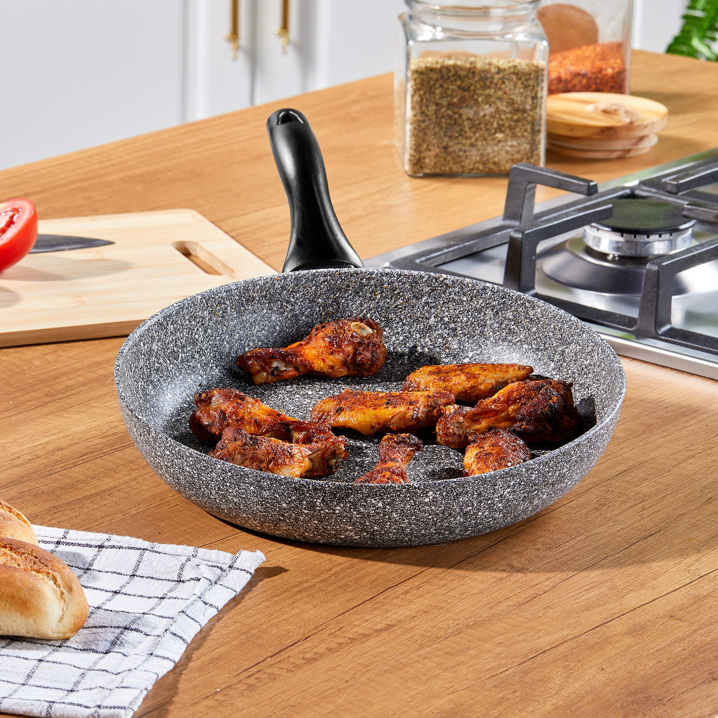 Taç Ultra Granit 3'lü Tava Seti 26 Cm / 28 Cm / 30 Cm