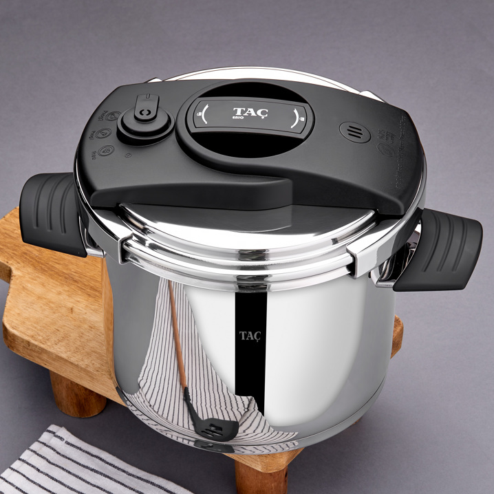 Taç Easy Steel Cook 16 Parça Pişirme Seti