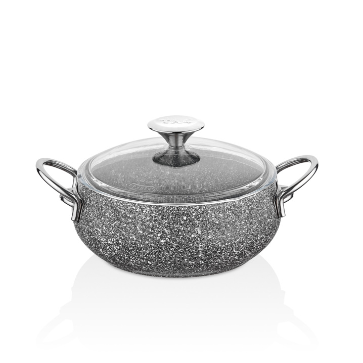 Taç MasterCook Tombik 7 Parça Tencere Seti Gri Metal Saplı